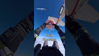 Eating 60 Shrimps , Parachute Landing .All Plastic Things Was Foundand Picked Up