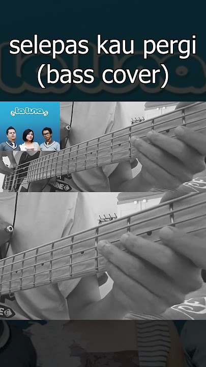 La Luna - Selepas Kau Pergi [ bass cover ] #shorts