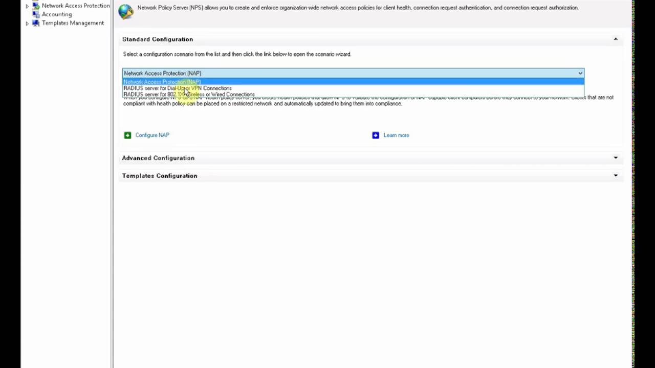 Radius Server Wireless Authentication in Windows Server 2012 R2 - YouTube