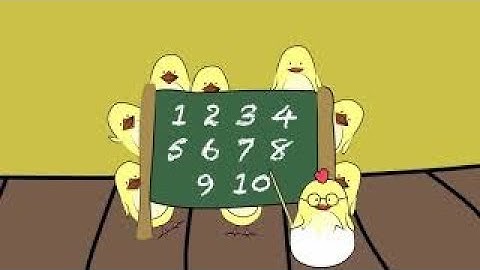 Bài hát tiếng anh tập đếm từ 1 đến 10 cho bé | Những bài hát tiếng anh hay nhất cho Bé