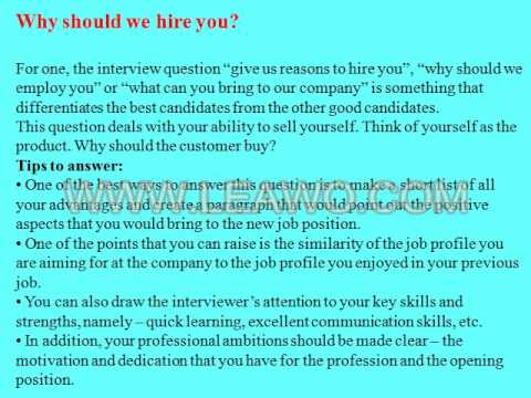 finance interview questions and answers