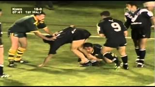 Rugby League New Zealand v Australia 1999 Tri-Nations Opening Game