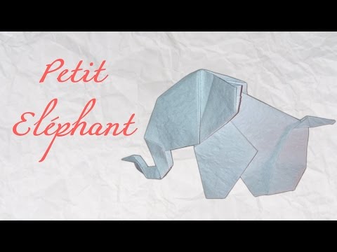 Vidéo: Comment Faire Un éléphant En Papier