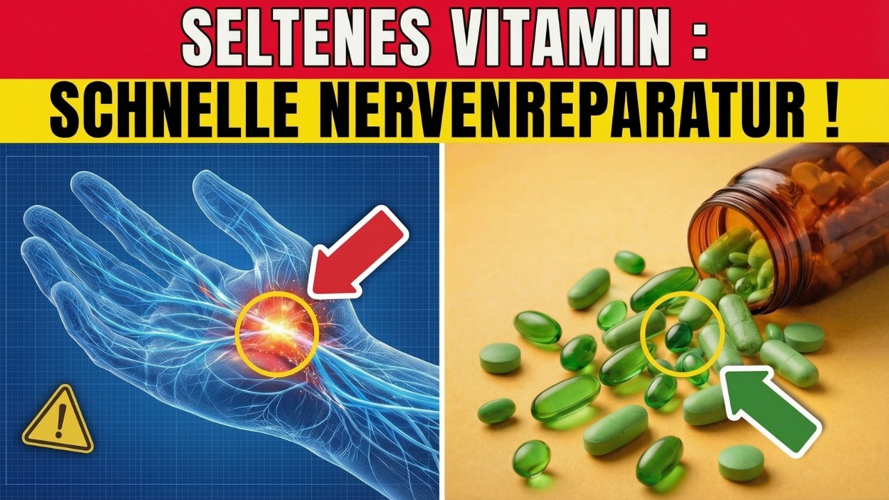 Taubheitsgefühl nach 60? Die 7 Vitamine, die niemand verschreibt...