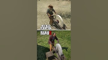 RDR1 VS RDR2 - Animations Comparison