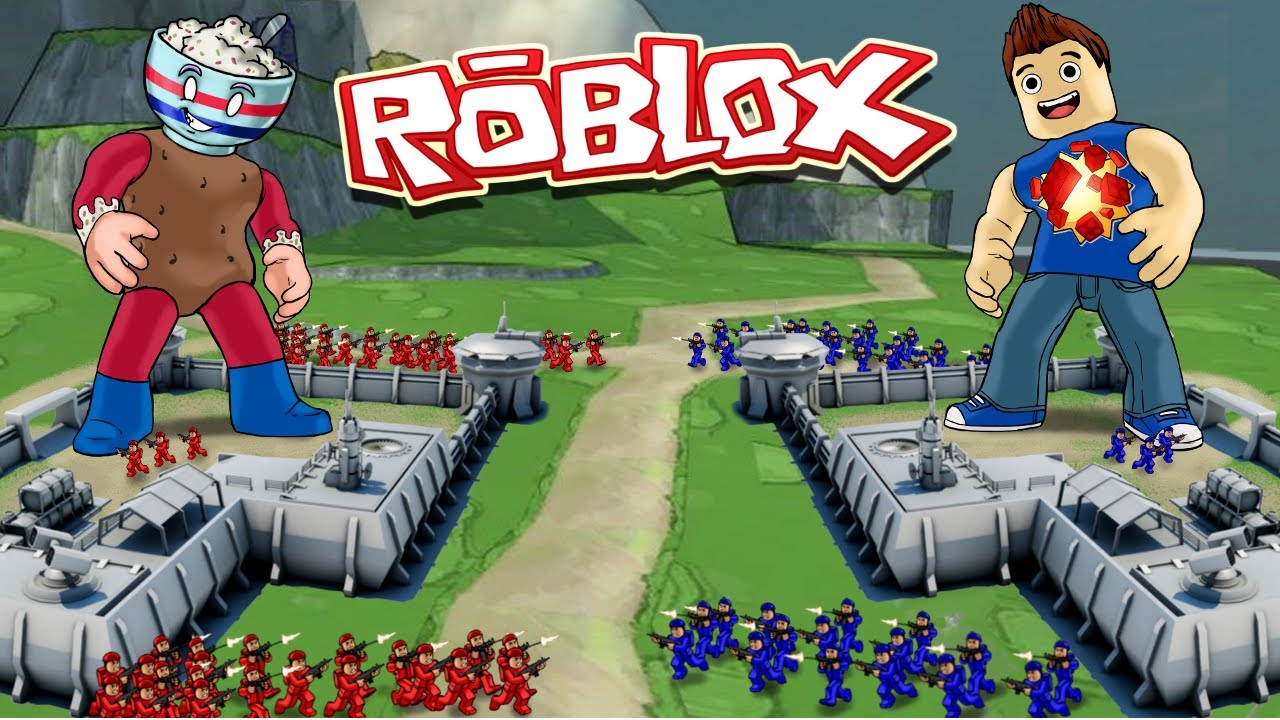 Roblox Base Vs Base Conquest Tiny Army Battles Roblox Adventure - soldiers vs knights capture the flag roblox