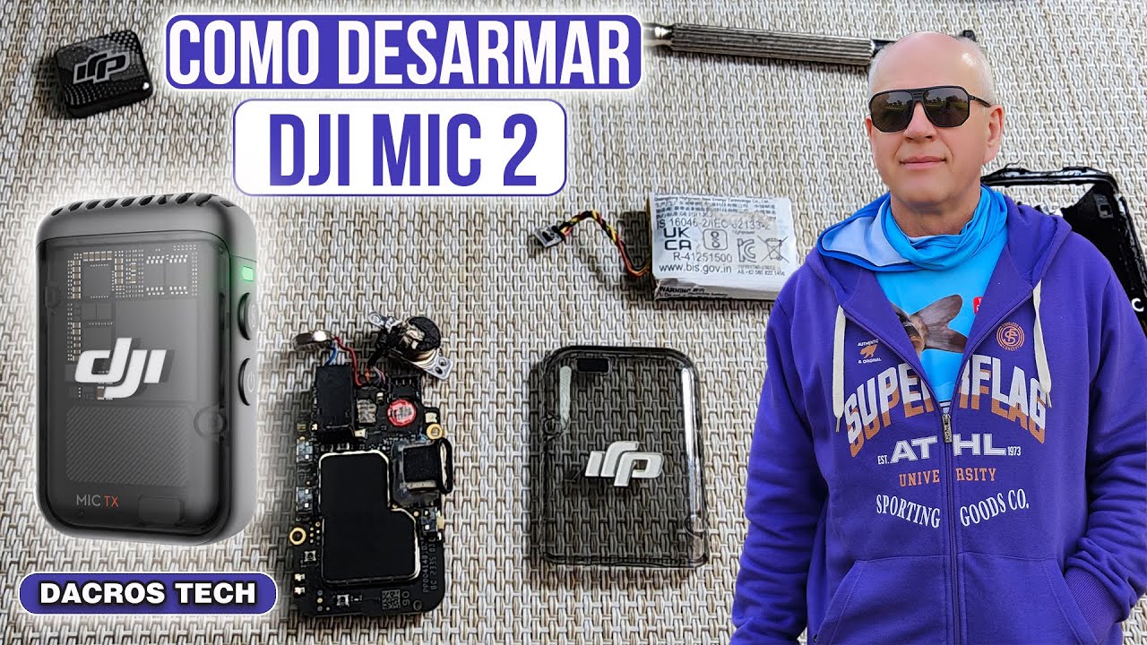 🛠️ HOW TO DISASSEMBLE MICROPHONE 🎙️ DJI MIC 2 🔧 | DACROS Tech