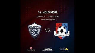 MSFL: SFK Vrchovina 3:3 FC Velké Meziříčí