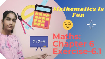 Maths|Ncert|Class-7|Chapter-6|Exercise-6.1