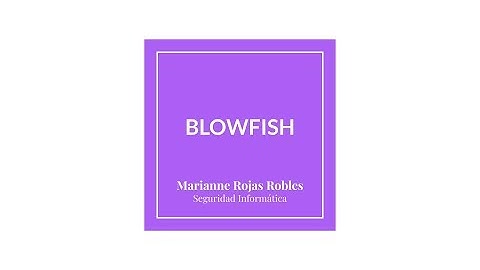 Cifrador Blowfish