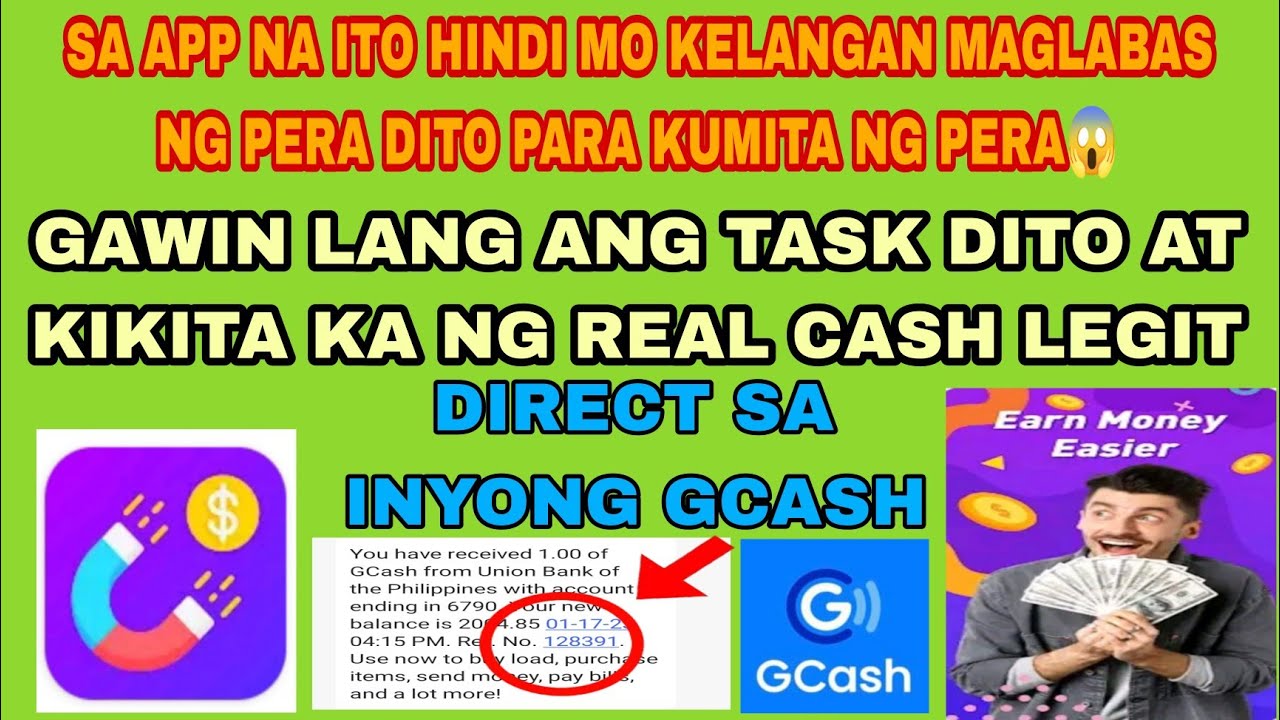 EASY CASH FREE LANG KIKITA KA NG CASH😱 LEGIT GAMIT ANG APP NA ITO