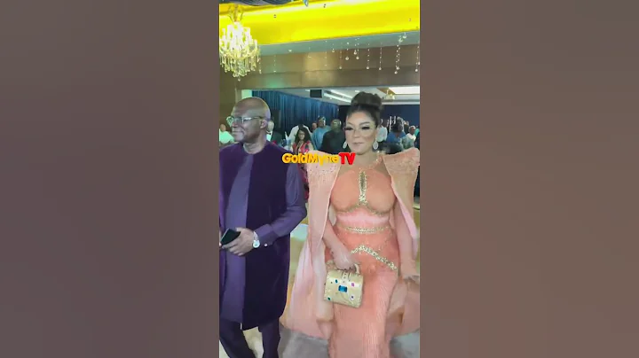 Dr. Reuben Abati and his lovely wife Kikelomo make a grand dancing entrance at his 60th birthday