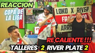 Thumbnail for TALLERES 2 RIVER 2 - Reacciones de Hinchas de River RE PICANTE 🔥 !!!! - COPA DE LA LIGA 24