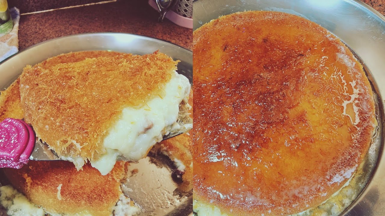 لولولولوي 💃أخيراًعملت كنااافه ي ولاااد بس مش اي كنافه 👌ايتوال عملت كنافه فكره جديده ومش متشاافه😂😉✌️