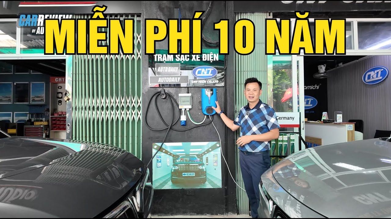 Mình vừa nhận trạm sạc xe VinFast miễn phí 10 năm! |Autodaily.vn