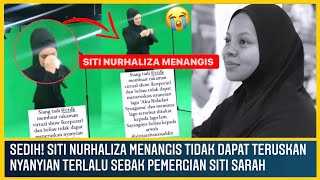 Siti Nurhaliza Menangis Tak Dapat Teruskan Nyanyian Terlalu Sebak Pemẹrgian Siti Sarah