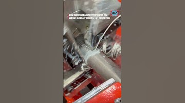 Pipe and Rod Thread Cutting Machine | Precision Threading in Action #PipeThreadingMachine #RodThread