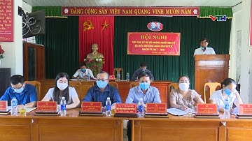 Người ứng cử đại biểu HĐND huyện tiếp xúc cử tri tại xã Ngư Hoá