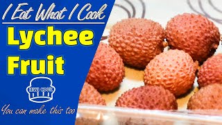 Lychee Fruit | How To Eat Lychee | Strawberry Alligator | IEWICOOK