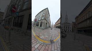 Glasgow’s streets glimmer, whispering stories with every step. #scotland #travel #streets #insta360