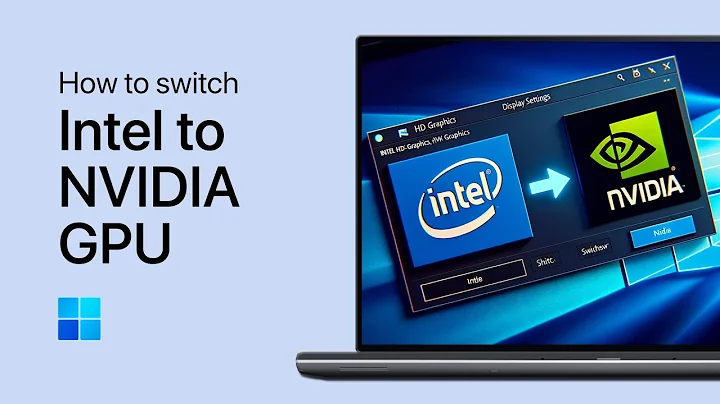 How To Switch from Intel HD Graphics To Dedicated NVIDIA Graphics Card - Windows 11