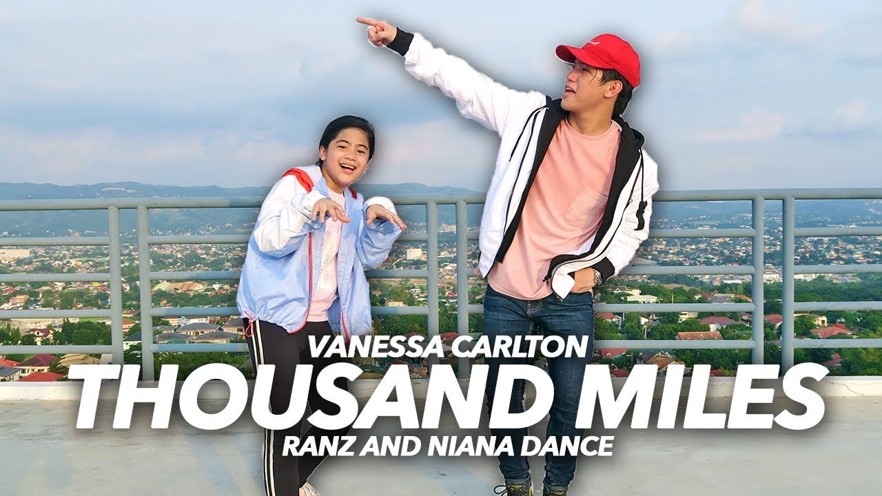A Thousand Miles Siblings Dance | Ranz and Niana - YouTube