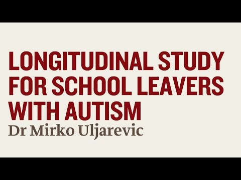 Video Longitudinal study for School Leavers with Autism - youtube