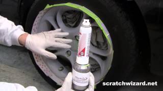 How to paint aluminum wheels.