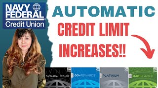 Automatic Credit Limit Increases with Navy Federal Credit Union Explained #navyfederal #nfcu #credit
