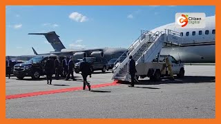 President William Ruto touches down at Hartsfield-Jackson Atlanta International Airport, USA