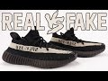 Real vs Fake adidas Yeezy Boost 350 V2 Oreo Black White Legit Check