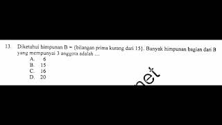 Pembahasan un mtk kelas 9 th.2017 no.13 ...