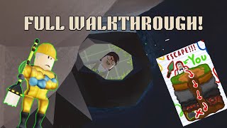Dig Out of Detention, Full Walkthrough! (Roblox)