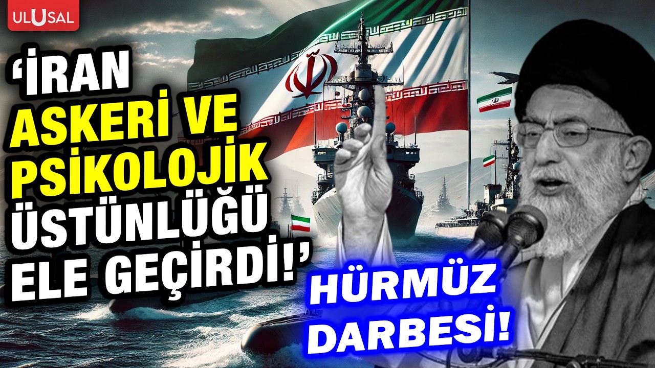 İran Hürmüz'ü kapattı ABD'nin kolu kanadı kırıldı! 