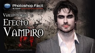 Efecto Vampiro Photoshop by Yanko0 screenshot 4