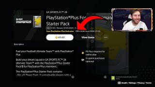 How to Claim a Free 82  x 11 Playstation Plus Pack in FC 24!