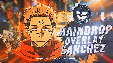 How To Make Raindrop Overlay 💦 Effect Like ‎@sanchezae  In Alightmotion | Tutorial !
