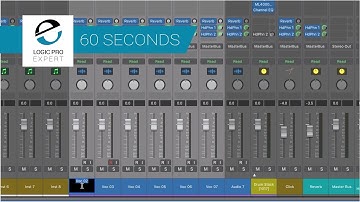 Rename And Number Multiple Channel Strips Sequentially in Logic Pro X