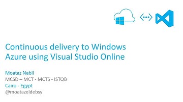 [Arabic Video]Continuous delivery to Windows Azure using Visual Studio Online