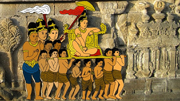 Ancient Javanese Kings as depicted in Borobudur Temple Reliefs