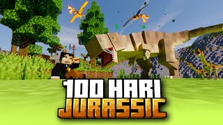 100 Hari Minecraft Jurassic Island