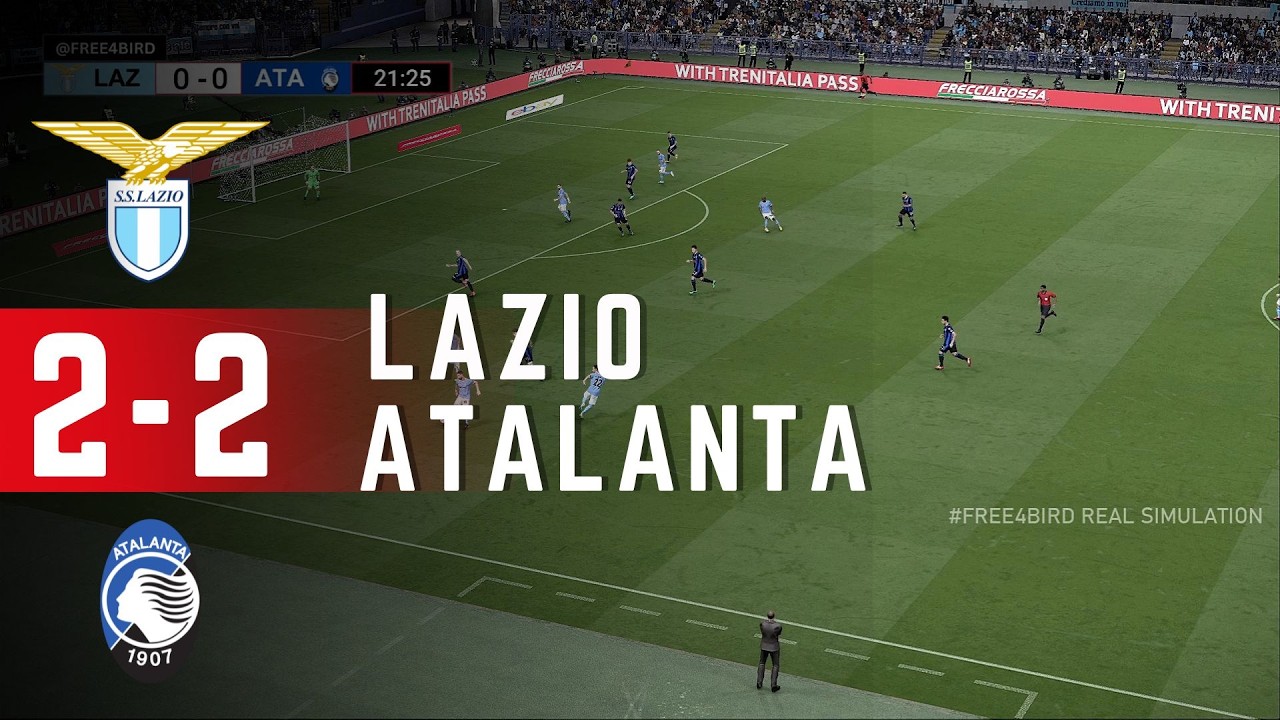 Lazio vs Atalanta IN DIRETTA | 🇮🇹 Coppa Italia 2026 -Semifinale | Simulazione & Risultato in Tempo