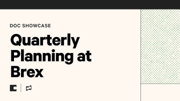 How Brex does quarterly planning that doesn