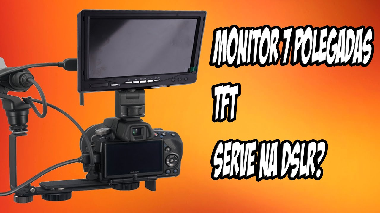 Monitor 7 Polegadas TFT HDMI (Monitor esterno DSLR?) 🎥📸 - YouTube