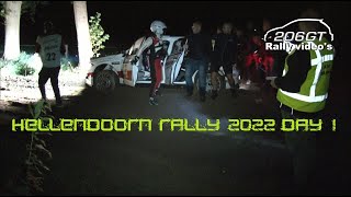 Hellendoorn Rally 2022 Day 1 MISTAKES &amp; ACTION_Best of by 206GT