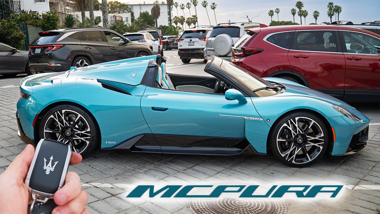 Первый тест-драйв и обзор Maserati MCPURA Cielo 2026 года! Возрождение MC20?