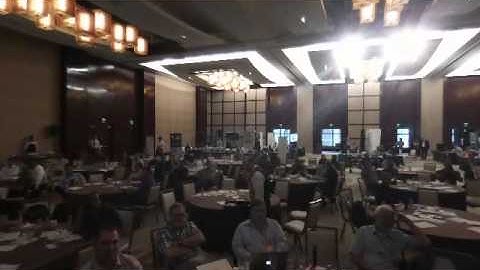 Matrix drone video from WebRTC World Miami!