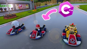 I made Mario Kart in C++!