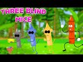 Three Blind Mice Nursery Rhyme and Baby Song For Kids By Crayons