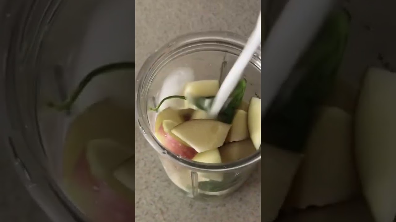 THE DELICIOUS SPINACH APPLE SMOOTHIE 🍎😋 